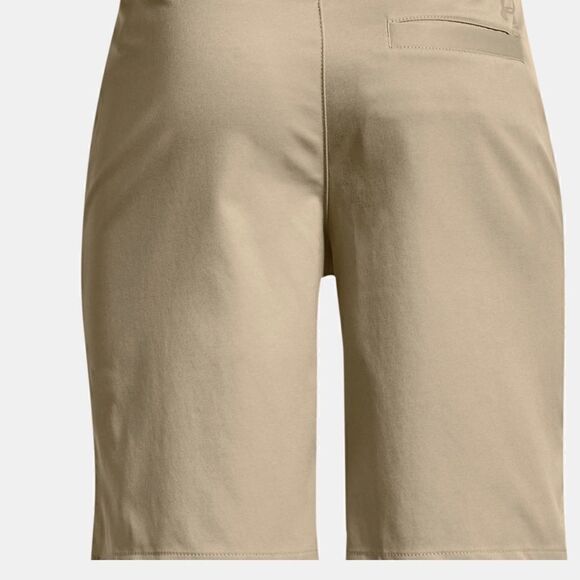 Boys Small Under Armour Khaki Polyester Shorts. Youth Small - Picture 2 of 2